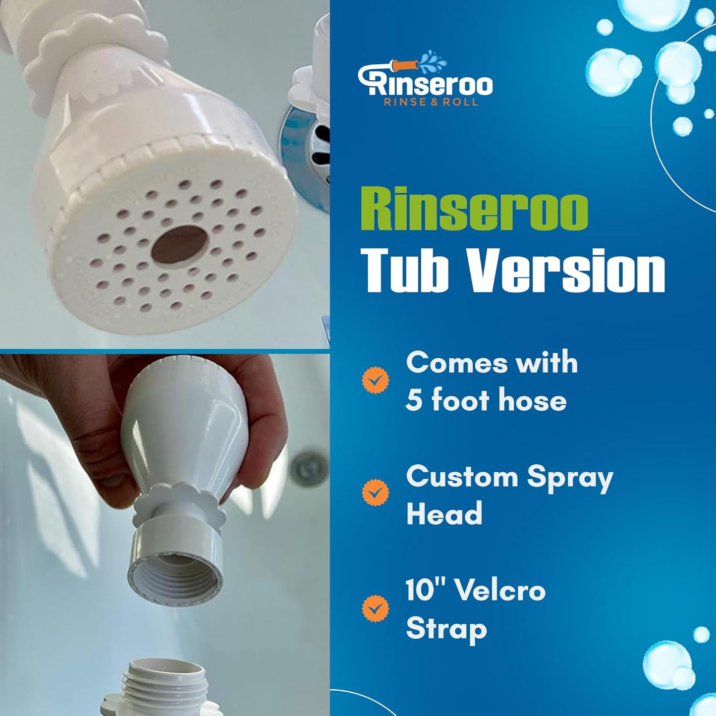 TubTamer – Quick-Clip Pet Shower Hose